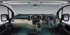 Interior kabin Toyota Hiace