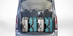 Kapasitas penumpang Toyota Hiace