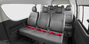 Interior kabin Toyota Hiace