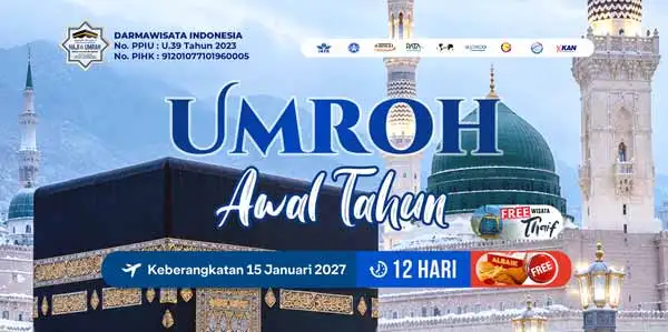 Layanan Paket Umroh Awal tahun 2027 12 hari