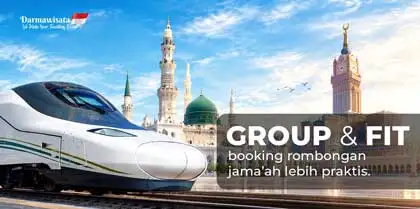 Booking Kereta Cepat Haramain Group & FIT Darmawisata